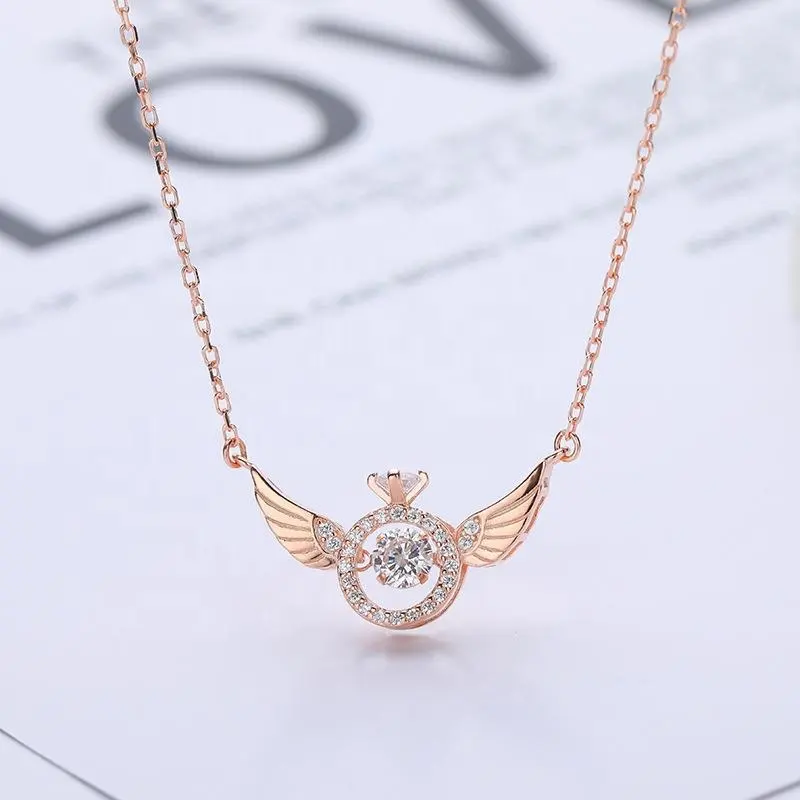 100PCs Fashion Silver Alloy Hollow Angel Wings Small Pendant Jewelry 33mmx12mm 