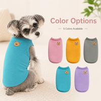 Vêtements pour chiens en gros OEM ODM, pull pour chien en tissu uni, vêtements chauds pour animaux de compagnie toute saison, vêtements pour chiots d'extérieur