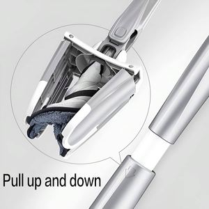 Wash <b>Mop</b> X-Type Stainless Steel Squeezing <b>Mop</b> Twist Water Self-Wringer - Product Image 3