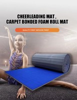 Tapis de cheerleading écologique, sûr et durable, 6FT*42FT, tapis de sol professionnel pour la lutte, le BJJ, l'entraînement MMA