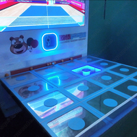 Simulateur interactif de ping-pong anglais, machine de jeu de sport numérique AR d'intérieur, détection de mouvement, table de tennis personnalisable
