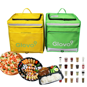 Bolsa de almuerzo con aislamiento para llevar <span class=keywords><strong>pizza</strong></span> personalizada Bolsas térmicas para entrega de alimentos <span class=keywords><strong>Glovo</strong></span> de motocicleta - Product Image 1