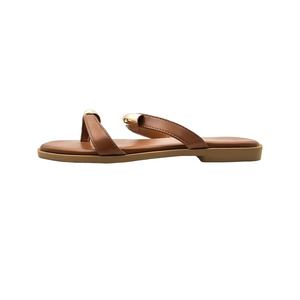 Sandalias Planas de Verano para Mujer, Punta Abierta, Suela Suave, Moda Casual, Ligeras, Cómodas, con Correa - Product Image 3