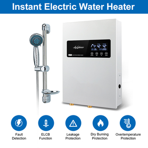 Calentador de Agua Eléctrico Instantáneo Anlabeier de 14kW 240V, Elemento Calefactor de Acero Inoxidable, Calentador de Agua sin Tanque para Toda la Casa - Product Image 3