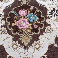 Textiles de styliste professionnel luxueux, tissu Jacquard de Style marocain, tissu brodé, canapé Textile en velours/