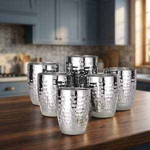 Vaso de Acero Inoxidable de Doble Pared, Diseño Minimalista, para Bebidas, Apto para Lavavajillas, para Adultos - Product Image 4