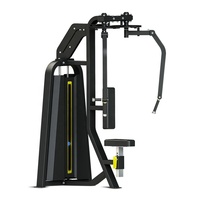 Mesin Pec Fly Rear Delt Berbahan Baja Tugas Berat dengan Sistem Beban Pin, Peralatan Latihan Kekuatan Gym Komersial Pec Deck