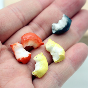 Miniaturas de Jardín de Hadas, Hámster, Figuras de Animales, Decoración para Casa de Muñecas, Accesorios para Paisajes de Musgo - Product Image 3
