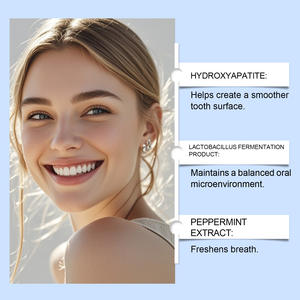 Tabletas de enjuague bucal de aliento fresco a base de hierbas de etiqueta privada OEM, limpieza de <span class=keywords><strong>dientes</strong></span>, fragancia portátil para viajes y vida diaria - Product Image 3