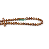 Winon Kuka Tasbih 5mm 99 Perles, Chapelet Islamique Misbaha Tesbih, Unisexe, Cadeau d'Anniversaire Musulman