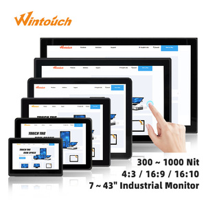 1000 Nit Sonnenlichttauglicher Eingebetteter <span class=keywords><strong>Touch</strong></span> Monitor – Indoor & Outdoor Wandmontage LCD Industrieller Kapazitiver Touchscreen - Product Image 3