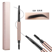 Crayon à sourcils à lame affûtée, définition naturelle des sourcils, résistant à l'eau et à la transpiration, cosmétique en gros sous marque privée, pointe ultra-affûtée