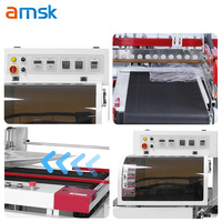 Machine de thermosoudage FL-450 à barre en L pour film plastique POF/PVC, machine d'emballage et de scellage automatique avec découpe