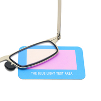 Honkan 2025 Lunettes de lecture pliables en métal argenté anti-lumière bleue avec étui à ouverture automatique pour hommes et femmes