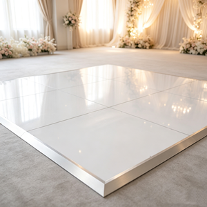 Pisos Modulares Portátiles para Eventos, Bodas, Fiestas, Reuniones, Pistas de Baile, Duraderos, Resistentes al Fuego, Fáciles de Montar, Brillantes - Product Image 1