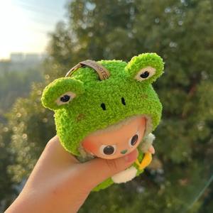 Labubu primera y tercera generación 17cm Macaron vinilo cara muñeca <span class=keywords><strong>ropa</strong></span> corazón-calentamiento plástico reemplazo para muñecas Labubu - Product Image 3