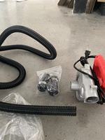 Rectifieuse de béton portable à trois têtes Meuleuse de sol en béton Polisseuse Surface avec aspirateur anti-poussière