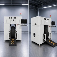 Máquina de Grabado Láser para Neumáticos con Luz de Advertencia, Estructura Cerrada para Marcar Letras, Números y Códigos