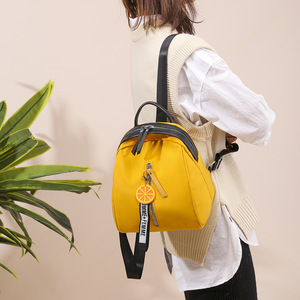 Mushidaishu Women's Small <b>Backpack</b> <b>Mini</b> Canvas Schoolbag Lightweight Fashionable Oxford Cloth <b>Backpack</b> For Leisure Travel - Product Image 3
