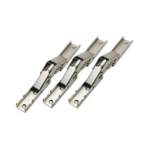 Charnières pliantes à 90 degrés en acier inoxydable, accessoires de quincaillerie dissimulés à montage encastré pour porte d'armoire - Product Image 2