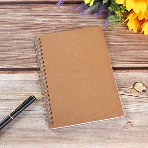 Organizador de escritorio de registro semanal <span class=keywords><strong>minimalista</strong></span>, <span class=keywords><strong>Agenda</strong></span> de cubierta de cuero con encuadernación en espiral, páginas de papel de promoción en cuadernos de tamaño A5 y A4 - Product Image 6