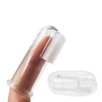 Cepillo de Dientes de Silicona Ecológico para Mascotas, Cepillo de Dientes Suave para Perros, Herramienta de Limpieza Dental para el Mal Aliento y el Control del Sarro, No Tóxico