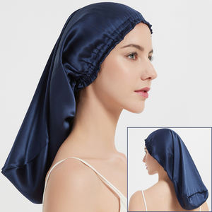 Chapeaux <span class=keywords><strong>de</strong></span> <span class=keywords><strong>nuit</strong></span> <span class=keywords><strong>en</strong></span> <span class=keywords><strong>soie</strong></span> pour femmes, couvre-tête à Double couche, <span class=keywords><strong>Bonnet</strong></span> <span class=keywords><strong>de</strong></span> sommeil personnalisé réglable <span class=keywords><strong>en</strong></span> <span class=keywords><strong>Satin</strong></span> <span class=keywords><strong>de</strong></span> <span class=keywords><strong>soie</strong></span> - Product Image 2