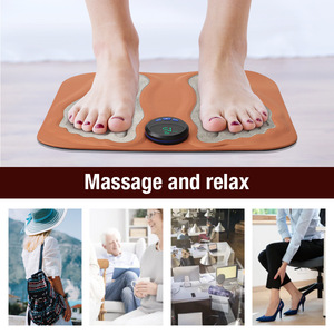 USB Rechargeable 6 Modes <strong>Foot</strong> Massager Vibrator Machine Electric Acupoint <strong>Foot</strong> <strong>Massage</strong> Pad <strong>Mat</strong> for Blood Circulation &amp; Pain - Product Image 5