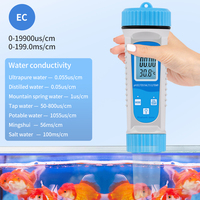 Testeur de qualité de l'eau intelligent Bluetooth Tuya APP 6 en 1 pH EC TDS SALT SG TEMP, compteur numérique pour la maison, la piscine, l'aquarium