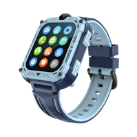 Montre connectée 4G pour enfants K39, écran 1,83 pouces, prise en charge de la carte SIM, suivi de localisation GPS, bouton SOS d'urgence et appel vidéo pour enfants
