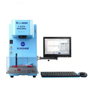 Sunshine SS-890B Plus 20W Fiber Laser Marking Machine For Rear Housing Separating Repair