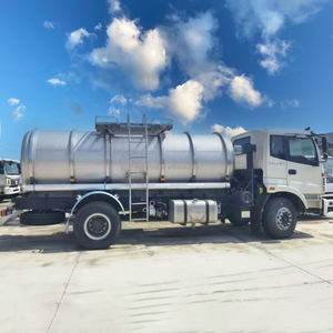 Foton 10T Camión SS304 10000L <span class=keywords><strong>Cisterna</strong></span> de acero inoxidable 270hp Motor diésel 4x2 Rueda motriz-para agua de bebida Entrega de alimentos líquidos - Product Image 3
