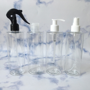 Bouteille cosmétique en plastique PET ambrée transparente NH Custom 200 ml 250 ml 300 ml 500 ml, bouteille de shampoing avec <span class=keywords><strong>pompe</strong></span> à lotion - Product Image 4
