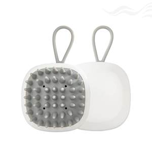 แปรงขัดผมและหนังศีรษะทำความสะอาดเส้น<span class=keywords><strong>ผม</strong></span>เครื่องมือนวดศีรษะทำจากซิลิโคนอเนกประสงค์แปรงหวี<span class=keywords><strong>ผม</strong></span>เครื่องนวดหนังศีรษะ - Product Image 1