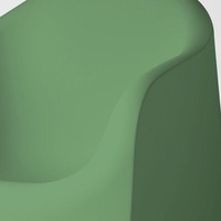 Chaise longue empilable moderne en plastique pour l'extérieur Fauteuil de jardin pour balcon et patio résistant aux intempéries Mobilier pour parc et balcon