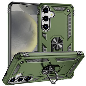 ฝาครอบโทรศัพท์ป้องกันการกระแทกสำหรับ <span class=keywords><strong>Samsung</strong></span> Galaxy S25เคสโทรศัพท์ขาตั้งโลหะไฮบริด TPU PC สำหรับ <span class=keywords><strong>Samsung</strong></span> Galaxy S24 Plus S23 S22พิเศษ - Product Image 1