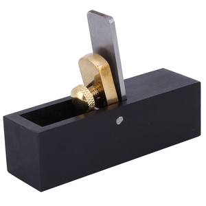 Mini cepilladora de madera, 5 uds., herramientas de mano, accesorio de carpintería, superficie de ébano, multifunción para manualidades DIY - Product Image 2