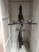 Meubles d'extérieur personnalisés, casier de rangement pour vélos, casier de rangement pour bagages en métal