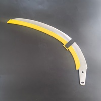 Couteau de récolte d'huile de palme, faucille à vendre avec accessoires en aluminium moulé sous pression, manche et lame de faucille