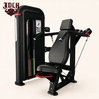 Machine d'exercice pour les épaules de type professionnel, équipement de presse supérieure à résistance sélectionnable pour l'entraînement de la force des deltoides et des triceps