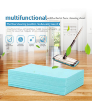 Feuilles de nettoyant concentré pour sols 100 % dissolvables, jetables et écologiques pour le nettoyage domestique