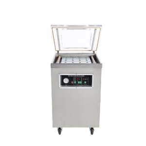 Máquina de Sellado al Vacío Semiautomática DZ-500L para Empacar Alimentos Secos en Bolsas de Plástico, Granos, Carne, Verduras, Aluminio - Product Image 3
