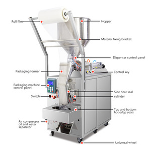 Dán Pouch Máy Đóng Gói Máy Tự Động Cho Nước Sốt Cà Chua Máy Làm Cho Nước Sốt Cà Chua Salad Bao Bì - Product Image 3