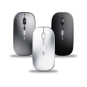 เมาส์ไร้สาย INPHIC M1PRO ชาร์จได้ 2.4G+ ทริมอเดย์ โหมดไร้สาย ไฟ LED Backlit 1600 DPI เมาส์ออปติคอล มีสินค้าพร้อมส่ง - Product Image 1