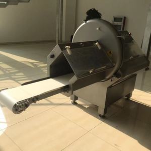 Chuleta <span class=keywords><strong>de</strong></span> <span class=keywords><strong>cerdo</strong></span> y tocineta machine à trancher automatique industrielle pour steak <span class=keywords><strong>jambon</strong></span> machine à trancher congelé - Product Image 2