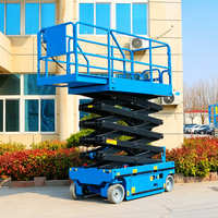 Plataforma Elevadora Hidráulica Compacta de 6m/8m/10m/12m/14m, Equipo de Elevación Resistente para Operaciones de Manipulación en Talleres