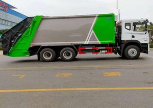 동 펑 쓰레기 캔 청소 트럭 25cbm 쓰레기 트럭 쓰레기통 뒷빈 리프터이있는 트럭 - Product Image 5