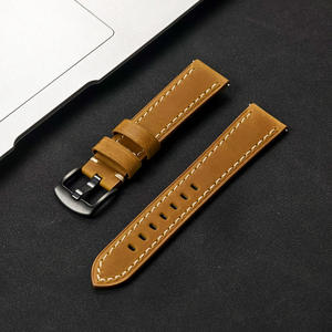 Correa de reloj de cuero de ante de vaca de capa superior genuina Compatible con Huawei para GT4 para <span class=keywords><strong>Samsung</strong></span> Watch6/5/<span class=keywords><strong>4</strong></span> reloj Universal - Product Image 5