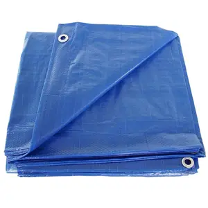 Chống thấm PE tarpaulincovering nhựa vải poly tarpkinds sử dụng của bảo vệ