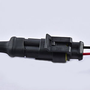 Kunden spezifischer Kabelbaum 2-Wege-Verstärker 1,5mm Serie Super seal wasserdichter elektrischer Stecker 282104-1 282080-1 - Product Image 3